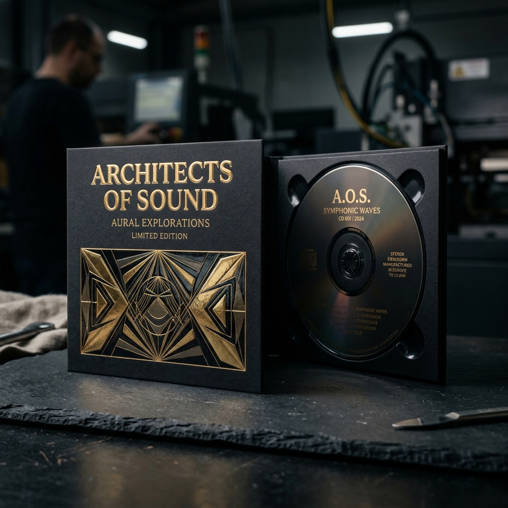 Replicación industrial de CDs con matriz Glass Master