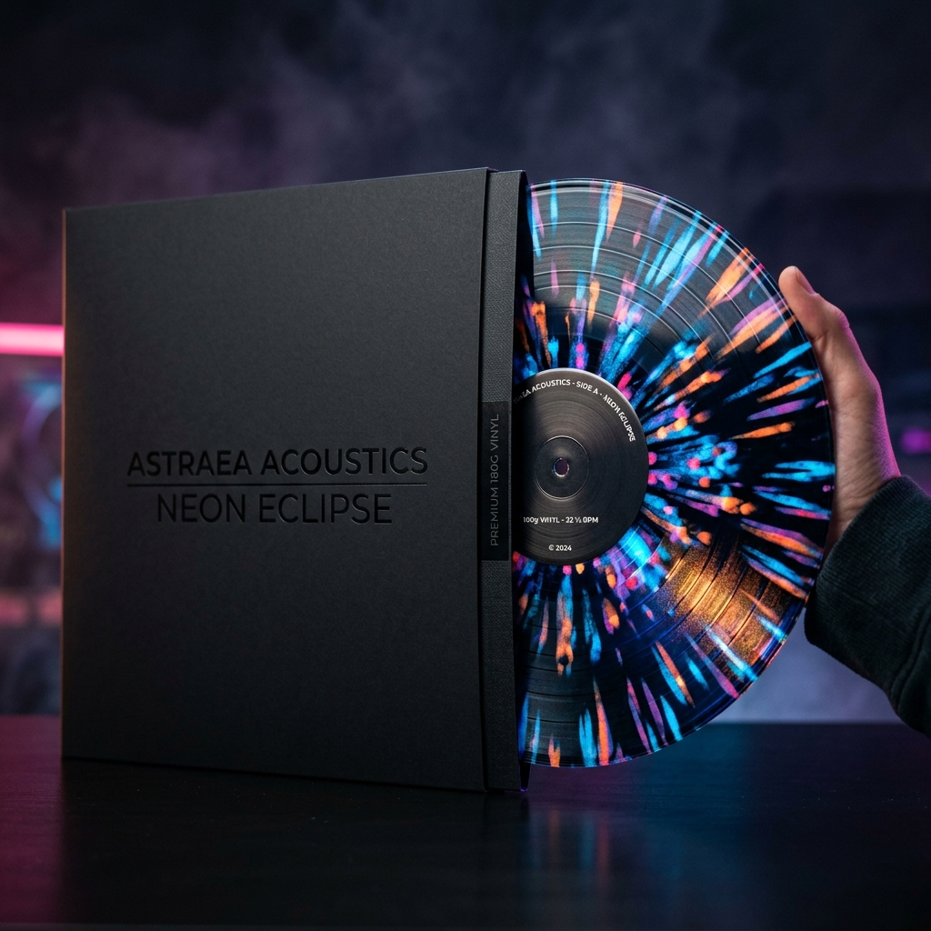 Prensaje de Vinilos de alta fidelidad para Living Metal Producciones